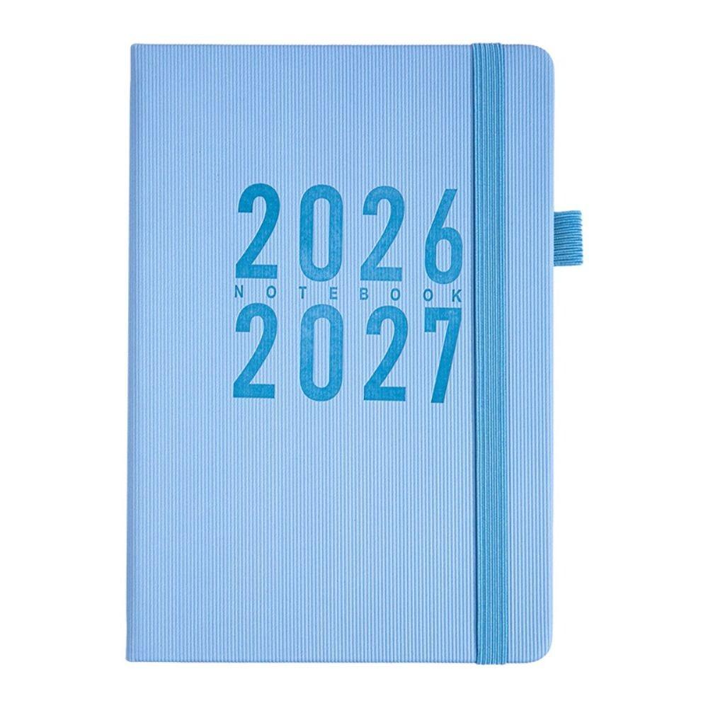 Pu Leather A5 Agenda Planning Notebook 12 Months To-do List Notebook  Stationery