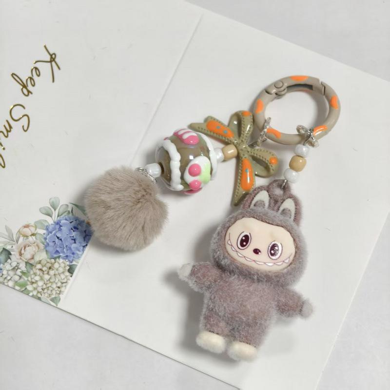 

Стоячий Флисовый Брелок-Бантик 4,5 см Креативный Плюшевый Подарок Подвеска Подвеска для Сумки 1PC