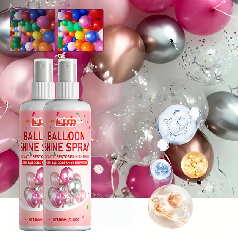 100ML Balloon Glitter Spray, Easy Latex Balloon Sparkle Effect, Instant Party Atmosphere Boost, Decoration Charm Enhancer