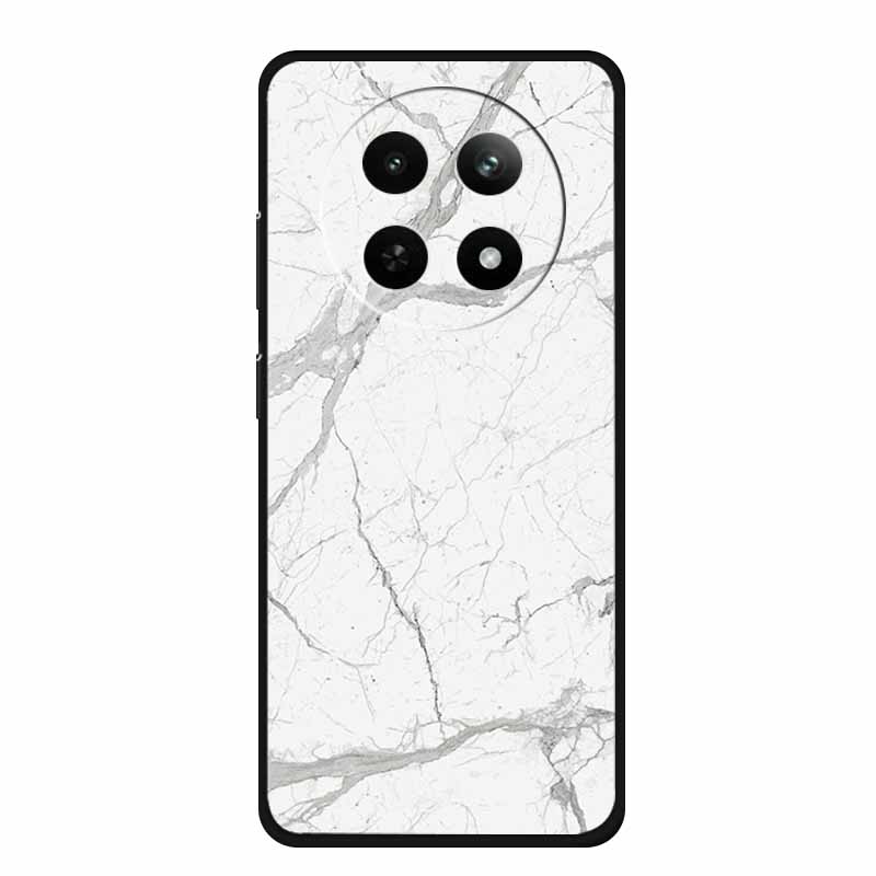 Case For Realme 13 Plus Marble TPU Soft Silicone Back Cover For Realme 13+ Cases Protective Mica Painted Colorful Bumper Capa