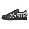 adidas Superstar 'XXL Print Core Black' Sneaker FV2817