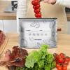 Reusable Food Storage Bags Stand Up Sealable Bags for Packaging Food 30 Pieces Leakproof Refrigerator Freezer Pantry Organizer