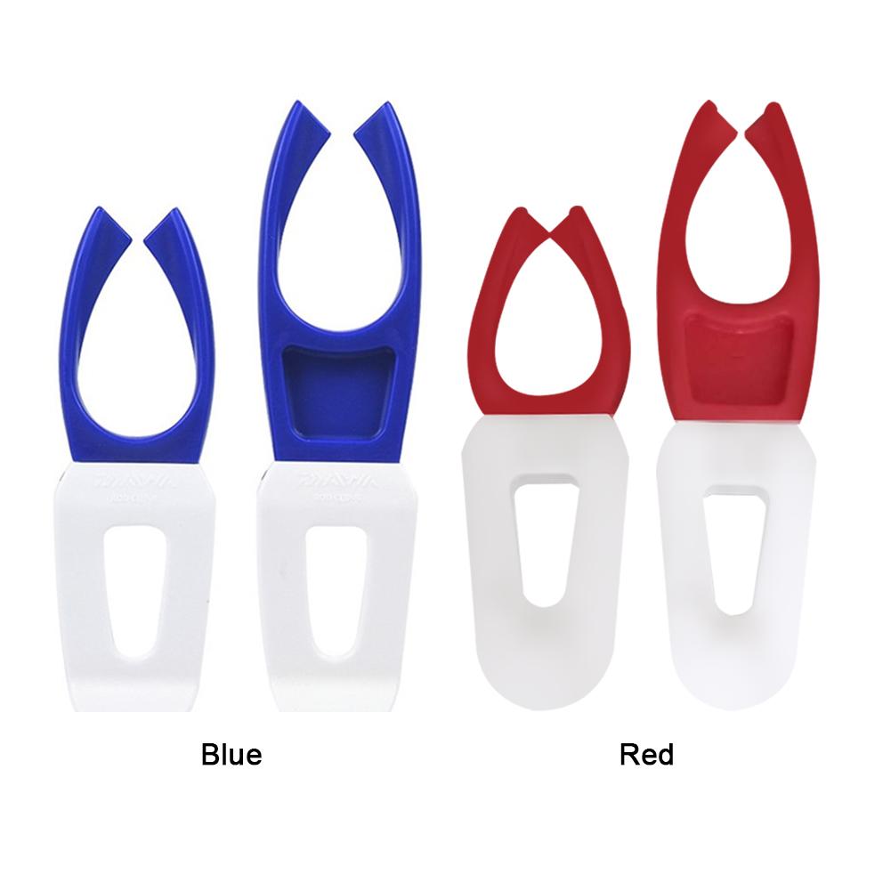 2 Pcs Fishing Rod Holder Fishing Bracket Clip Multi-function Fish Clip Holder Portable Elastic Fishing Tackle Accessories