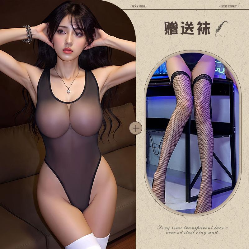 Night listening incense Japanese sexy erotic underwear dead library water swimsuit sexy open gear free pure desire wind one-piece