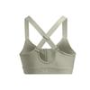 Under Armour Continuum Adjustable Strap Zip Training Sports Bra Women underwear Jungle-Green 1374122-504
