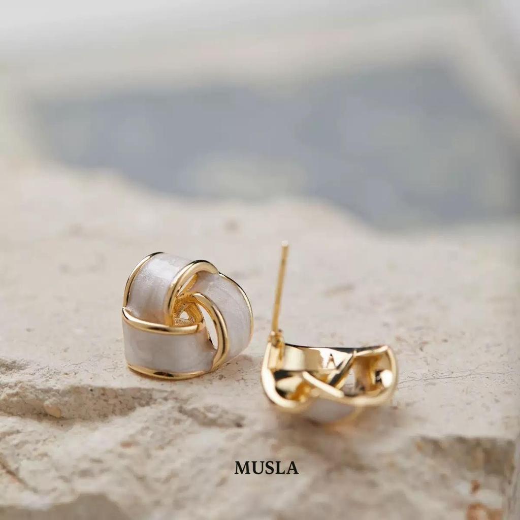 Musla Design Jewelry Cilp Earrings Fashion Dorp Earrings For Women