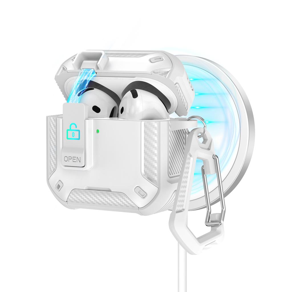 Two-color AirPods 1 Protective Case Pro1 Earphone Case Protective Case Apple Wireless Bluetooth 1st Generation Earphone Case