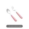 Children Tableware Stainless Steel Spoon Body Forging Cartoon Lovable Portable Creative Idea Childrens Dessert Spoon And Fork