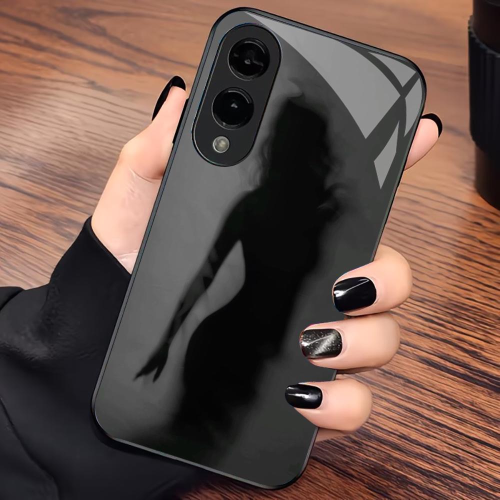 Character Atmosphere Sexy Female PhoneCase Glass PhoneCase for Samsung Galaxy S26 S25 S24 S23 S22 FE Ultra Plus Dropresistant