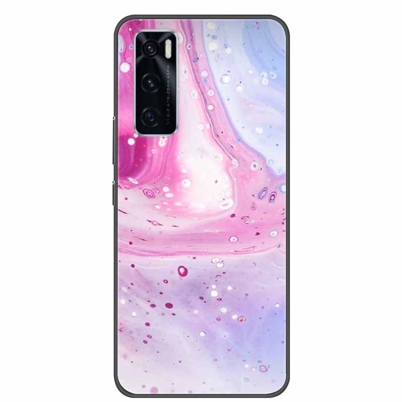 For Vivo V20 SE Case Marble Silicone Soft TPU Bumper Cover Coque For Vivo V20 SE Back Cover Cases for VivoV20 SE V20SE V 20 SE