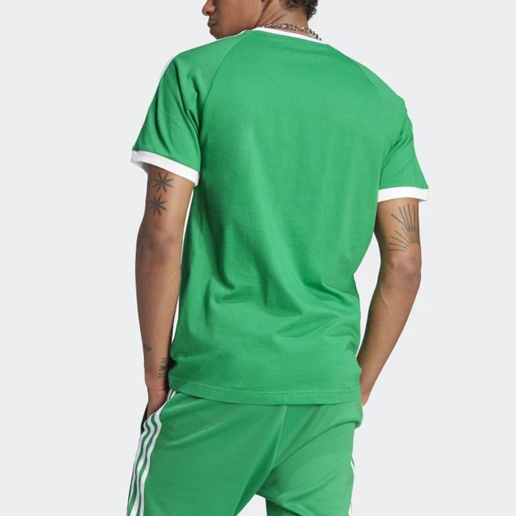 adidas Adicolor Classics 3-Stripes Tee Green Men Streetwear IM0410