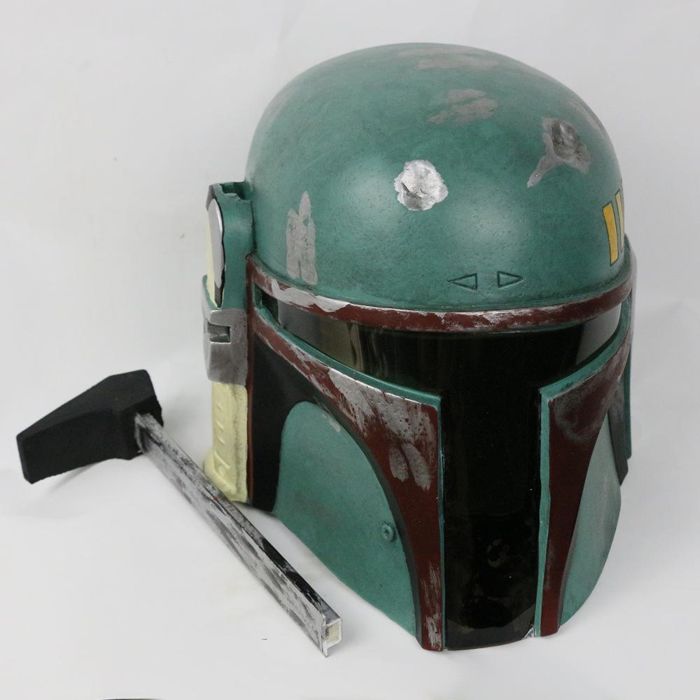 Star Wars Boba Fett Latex Cosplay Helmet