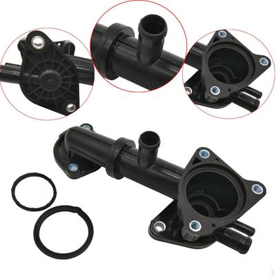 Engine Coolant Thermostat Housing Water Hose Connection for Truck Auto