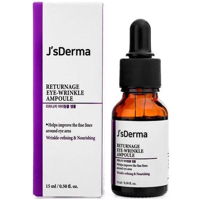 J'sDerma Returnage Oční ampule proti vráskám, proti vráskám, proti stárnutí, hydratační, korejská kosmetika, Kbeauty, vzorek