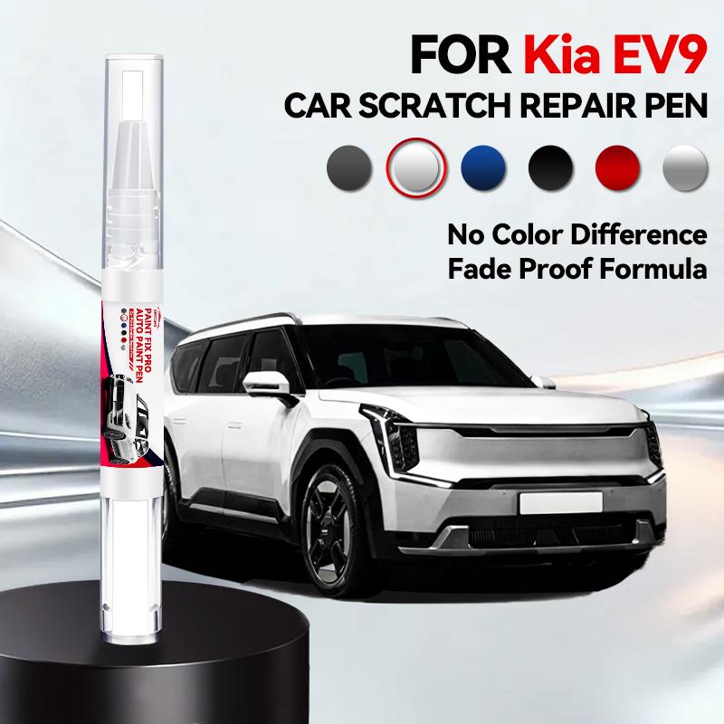 OPRTAMG Brand Car Paint Repair Pen For 2023-2025 KIA EV9 Paint Scratch Repair Accessories Black ABP Red C7R White Gray DFG Green
