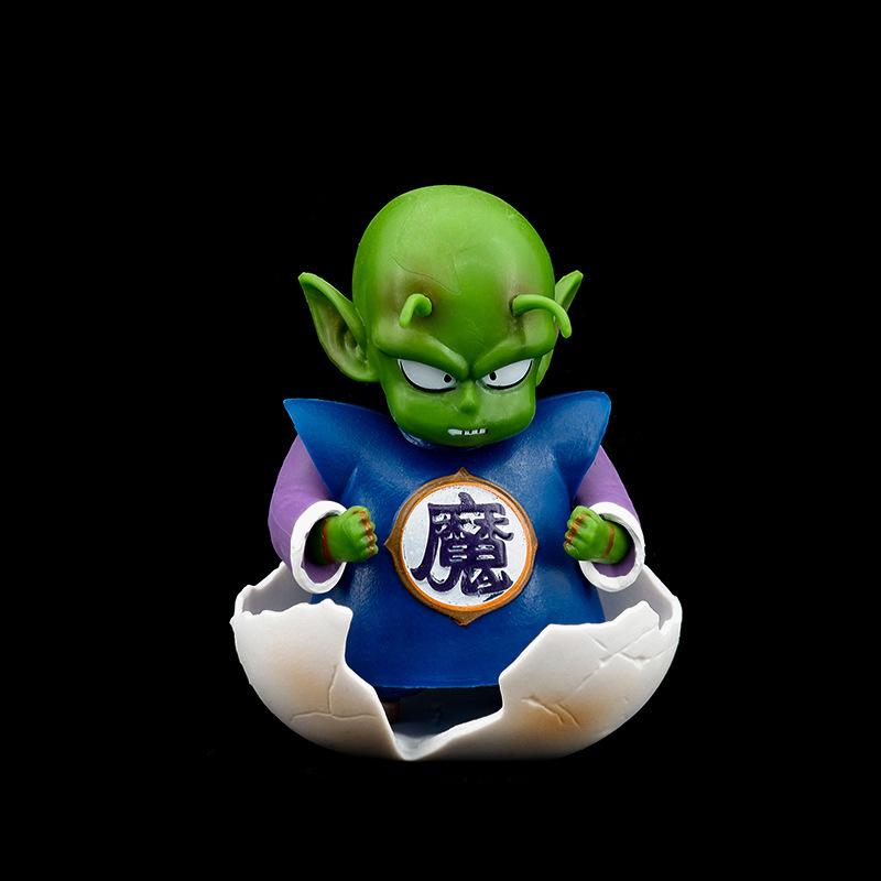Dragon Ball, Little Bick Q version of the broken egg, Little Demon King Bick figure, animation peripheral model cross-border ornament gift