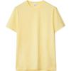 T-Shirts Men's Yellow Crew Neck 81043281