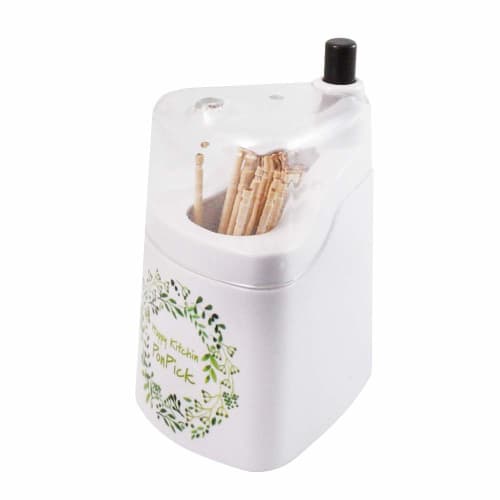Shinwa One-Push Toothpick Holder, Pompik