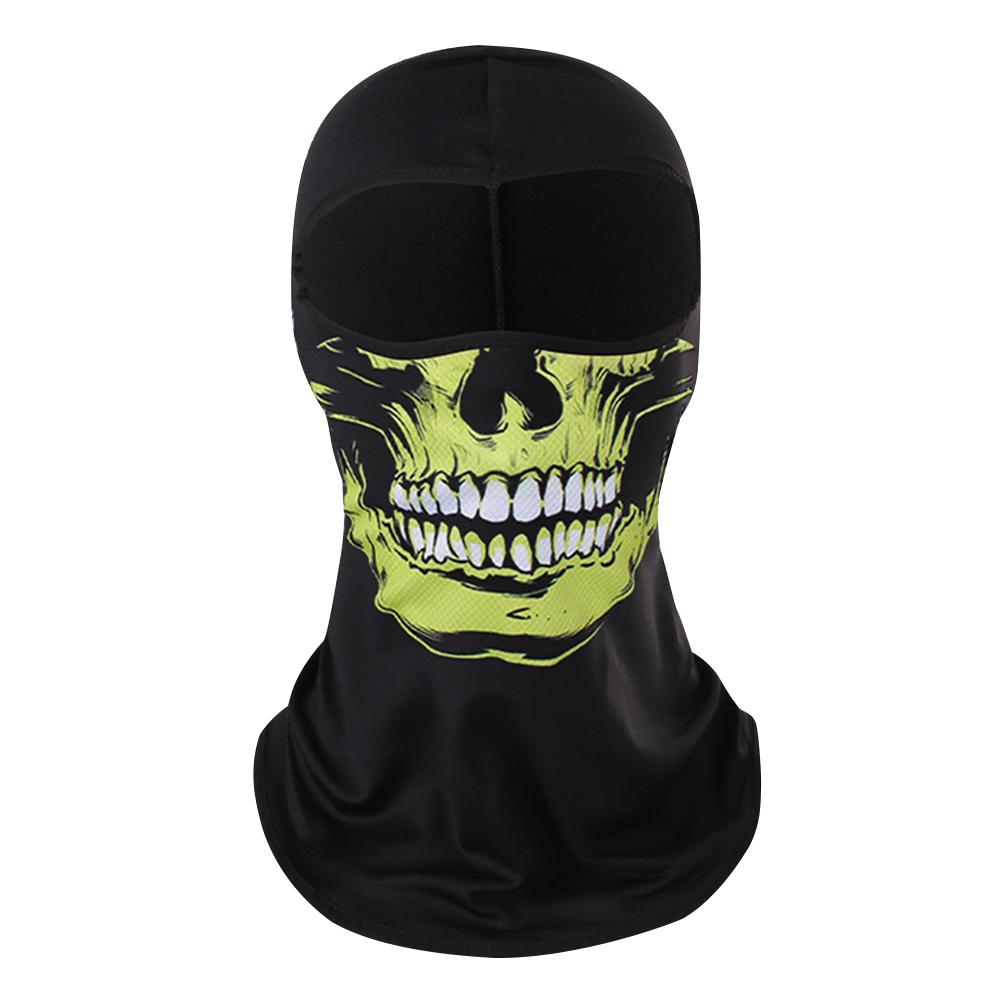 

Unisex Balaclava Ghost Face Mask Scary Skeleton Skull Face Mask for Halloween Cosplay Mask for Outdoor Sport Motorcycle Facemask