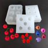 5/6 Cavities Fruit Silicone Molds Heat Resistant Silicone Candle Mould for Resin Casting Making Candle Soap Chocolate