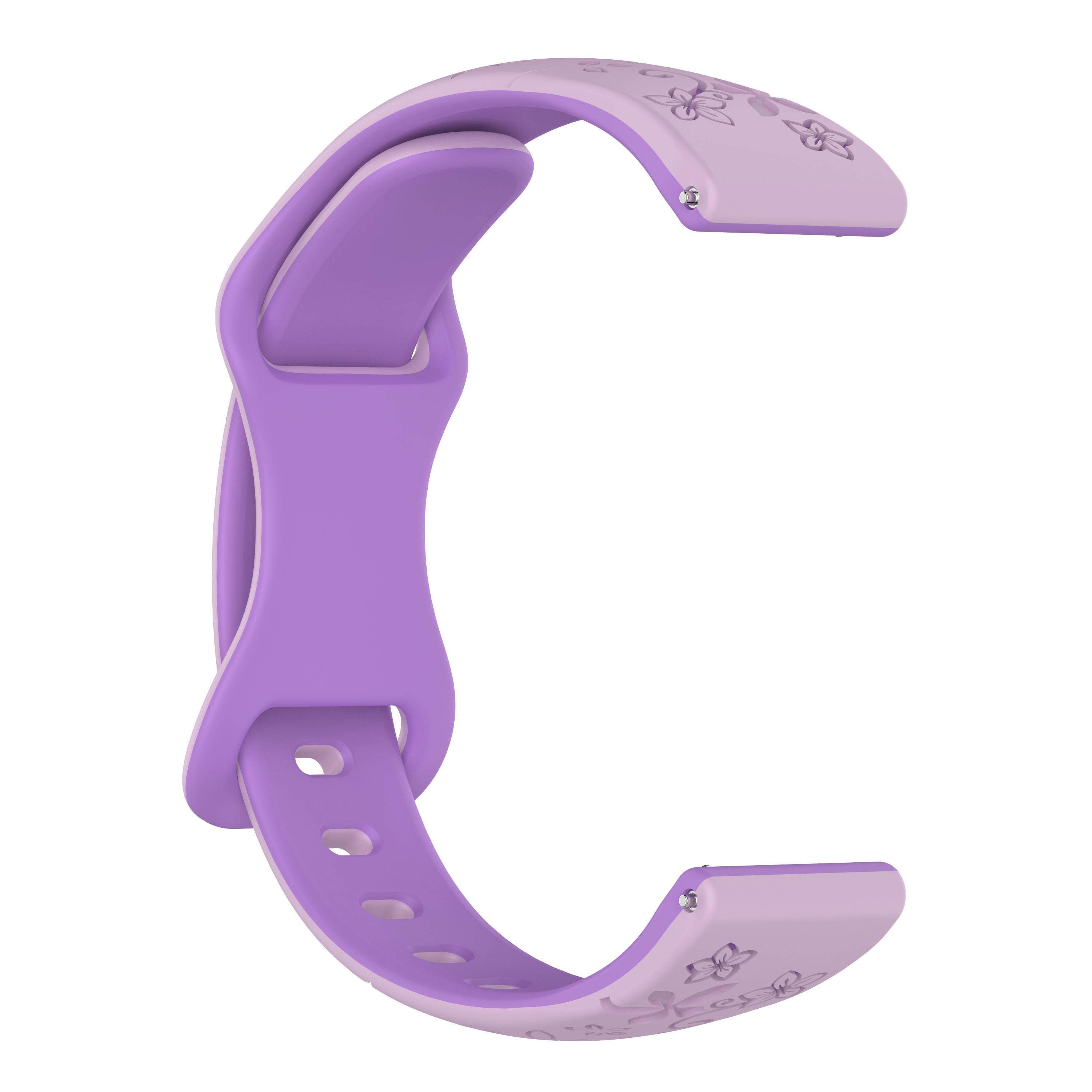 

Engraved Silicone Strap For Huawei GT5 Pro 42mm GT5/GT4 41mm 46mm Fashion Replacement Watchband For Samsung Galaxy 7 40 44mm 18mm