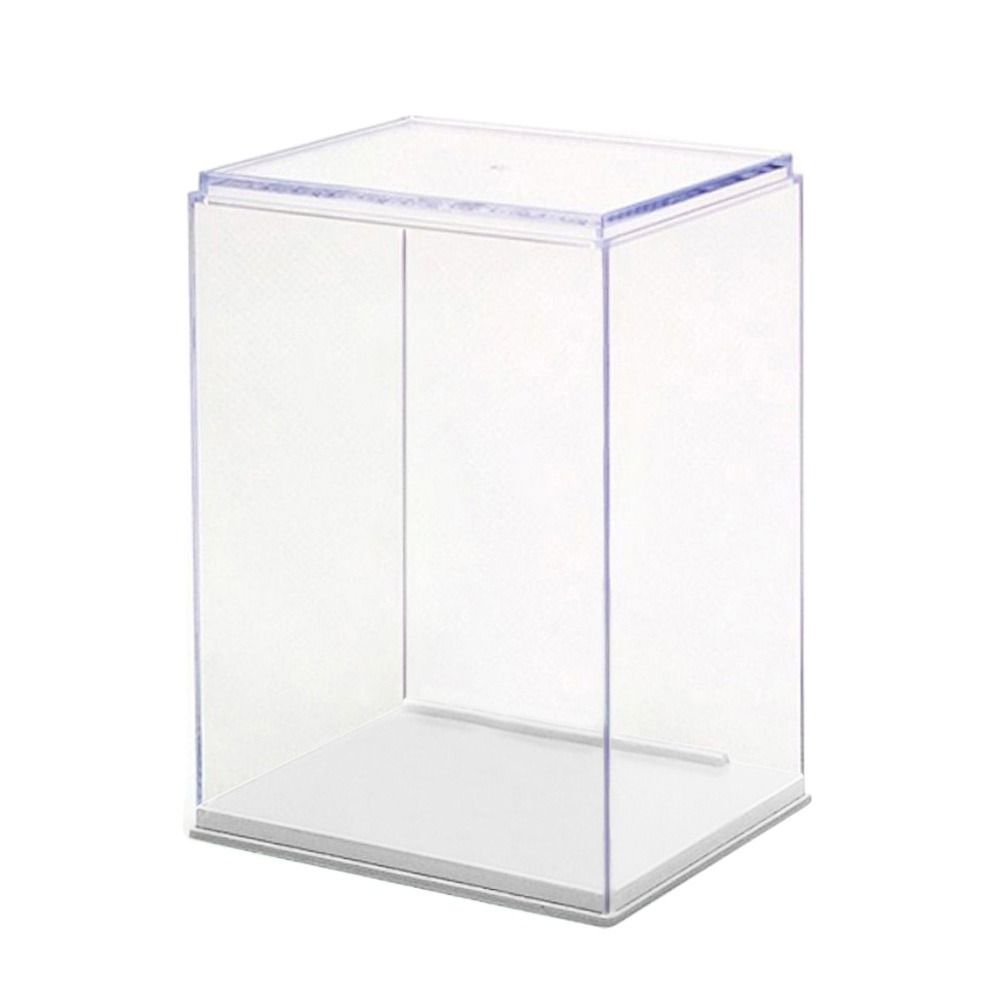 Ručně vyráběné figurky Displej Průhledný stojan Praktický výstavní box Make-up