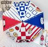 Children's Umbrella Safe Automatic Section Anti-rebound Special Printable Logo for Boys and Girls To Go To School