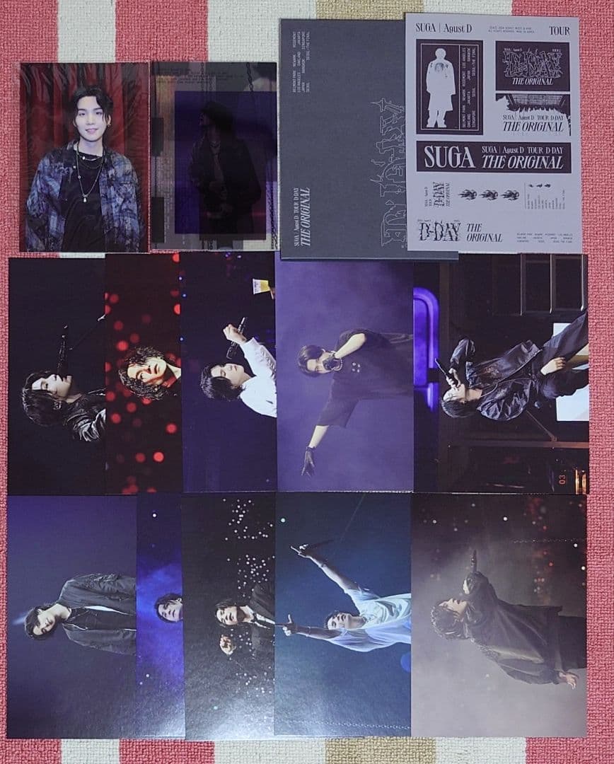 

[USED] BTS SUGA Yoongi D-Day Original Postcard (with purchase bonus)