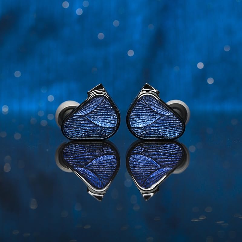 TRUTHEAR X Crinacle Zero:BLUE2 Dual Dynamic Driver In-Ear Headphones with Detachable Cable (3.5mm + Mic Cable)