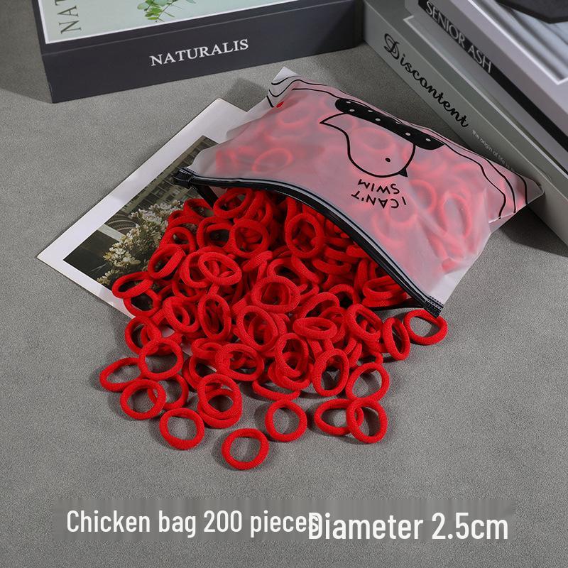 High-Elasticity Hair Ties for Girls - Gentle on Hair, Perfect for Children's Hairstyles