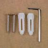 Bathroom Modern Wall-Mounted Toothbrush Holder Glass Cup Tumbler Frame Bathroom Storage Organizer Tooth Brush Cup Tools Washroom