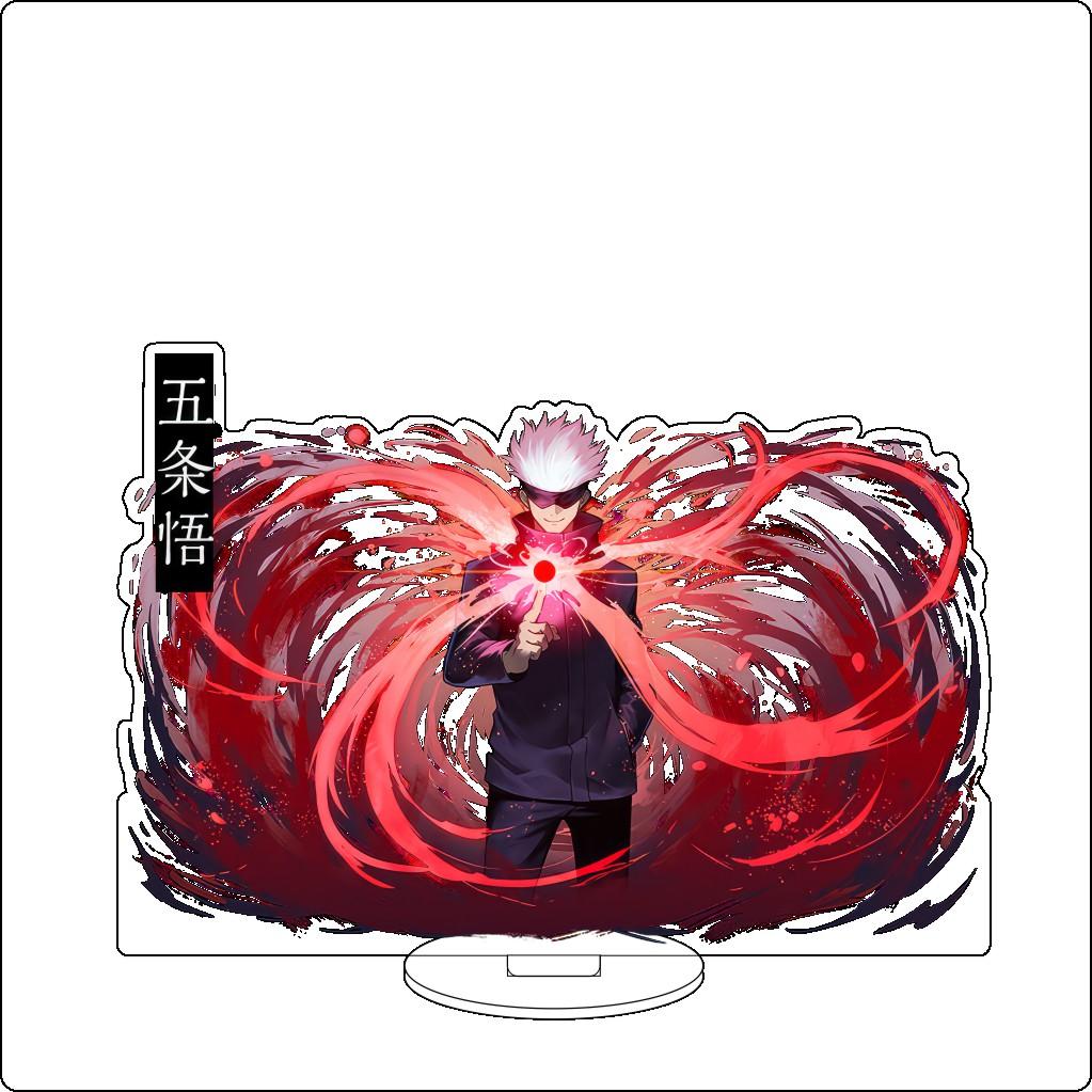 16CM Anime Cosplay Acrylic Stand Ornaments Gojo Satoru Geto Suguru Okkotsu Yuta Figure Stand Halloween Gifts