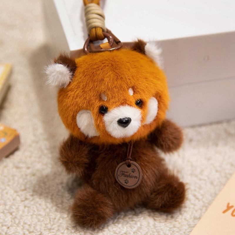 13cm Cute Funny Joy Animal Panda Fox Plush Toy Kawaii Elephant Penguin Capybara Duck Lamb Rabbit Sloth Plushie Birthday Gif