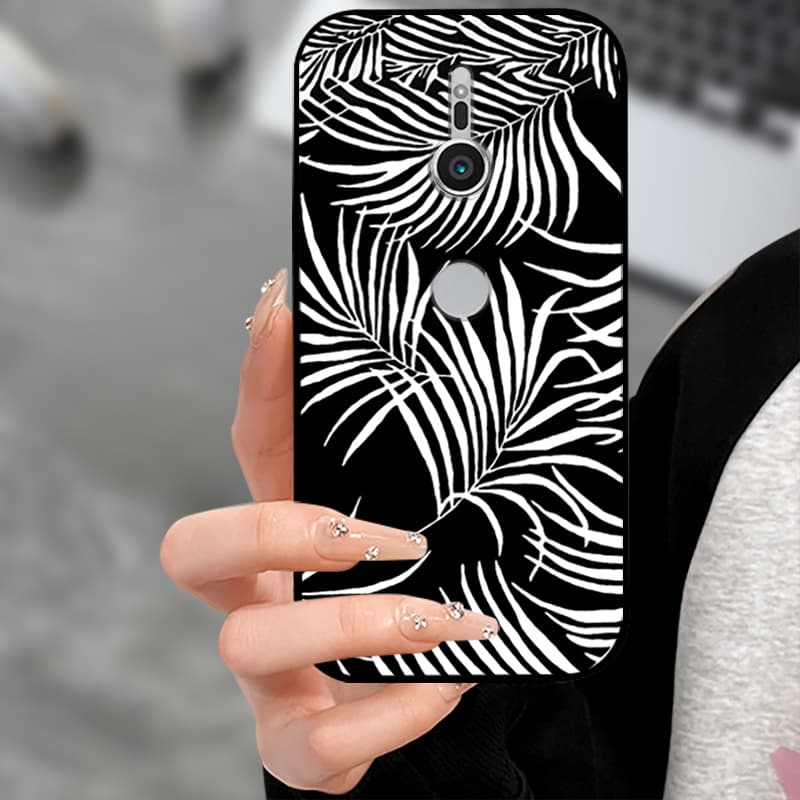 For Sony Xperia XZ2 XZ 4 2 1  Soft Silicone Black Back Shell Phone Cover For Sony XZ1 XZ2 XZ4 Funda Coque Shockproof Cases