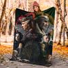 House of the Dragon Flannel Blanket Soft All-Season Throw, Design for Camping, Car Travel, Hiking Sofa, Bed, Office Perfect Gift for Parties