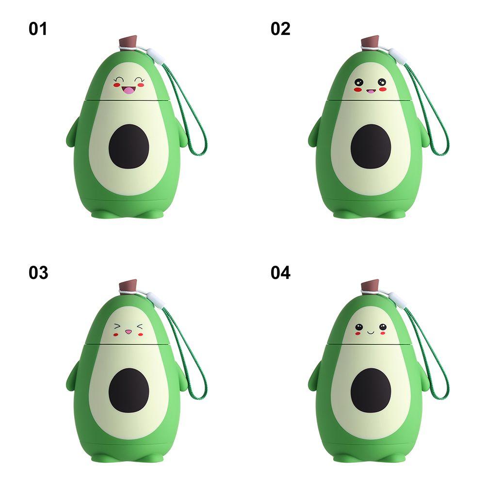 Cartoon Portable Kitchen Accessories Drinkware Drinking Cups Juice Cup Avocado Water Bottle Kettle