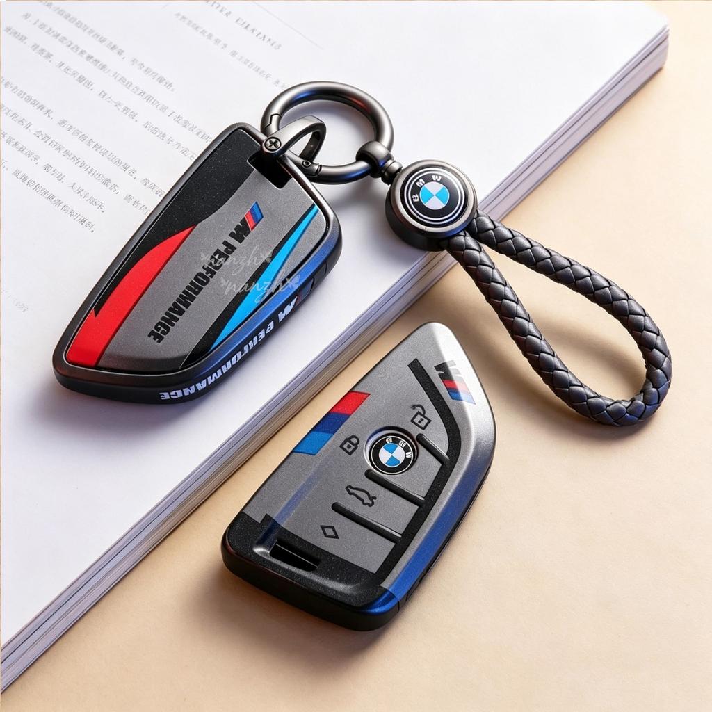 Keychain Cover Shell Accessory Cool Race Style Car Key Case For BMW X1 X3 X5 X6 X7 1 3 5 6 7 Series G20 G30 G11 F15 F16 G02 F48 ZX2