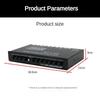 Portable 7 Band Parametric Equalizer Car Audio EQ Tuning Crossover Amplifier Subwoofer Power Amplifier 18.5*11*3cm