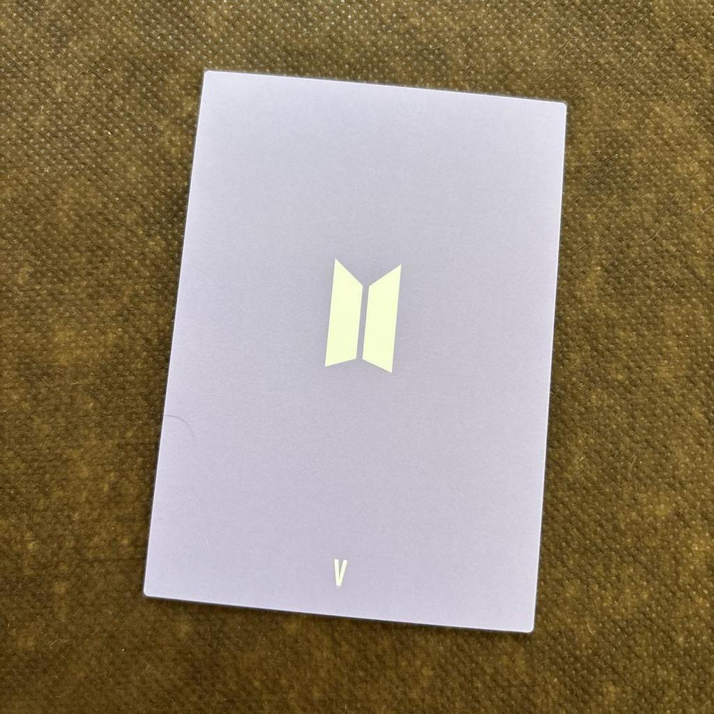 [USED] BTS Fortune Box Photo Card V Taehyung