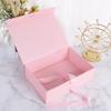 1pc- Folding Integrated Fashion Birthday Gift Box Empty Box Clamshell Clothes Packing Box