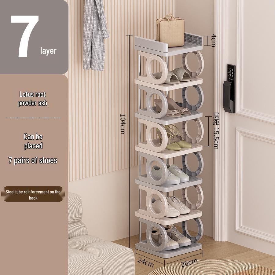 Compact Student Dorm Shoe Rack - Space-Saving Entryway Shoe Storage