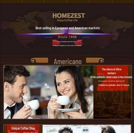 Cafetera y Tetera Inteligente Automática por Goteo para Hogar y Oficina