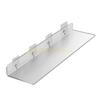 Acrylic Storage Rack Wall Mounted Organizer Clear Floating Display Shelf No Punching Organization for Bathroom Kitchen top sale