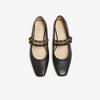 TATA Women's Sheepskin Mary Jane Flats
