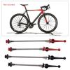 1 Pair Bike Axle Quick Release Rear Wheel Skewer Road Mountain Bicycle Bike Quick Release Skewer Clip Bolt Lever Axle