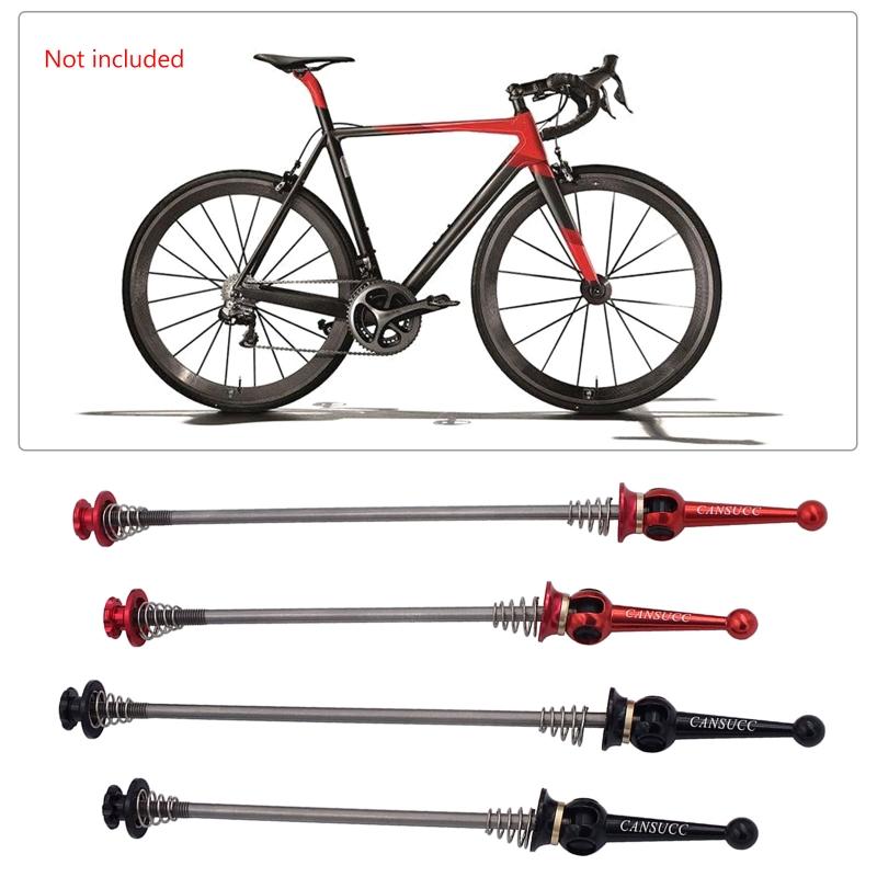 1 Pair Bike Axle Quick Release Rear Wheel Skewer Road Mountain Bicycle Bike Quick Release Skewer Clip Bolt Lever Axle