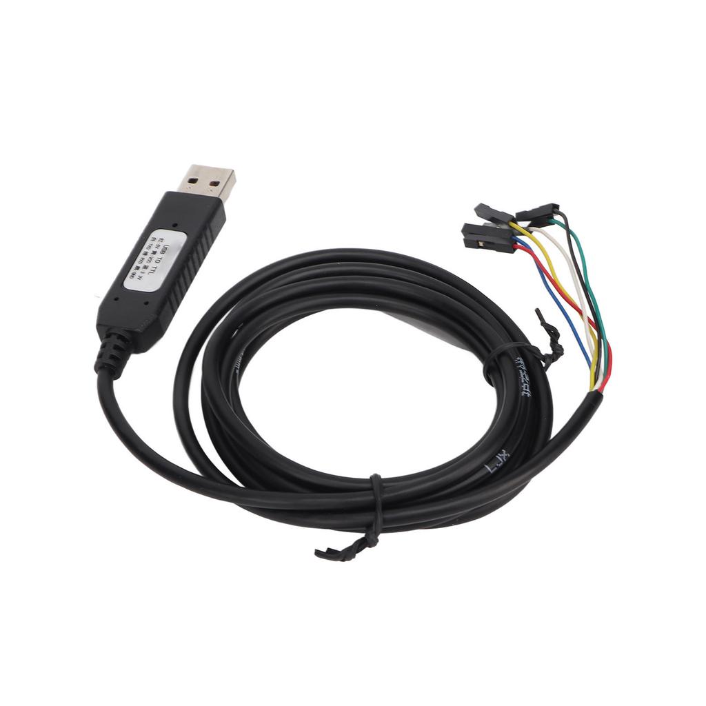 USB To TTL Serial Cable 6 Pins 4.9ft Length 50bps To 2Mbps Debug Console Cable for Computer