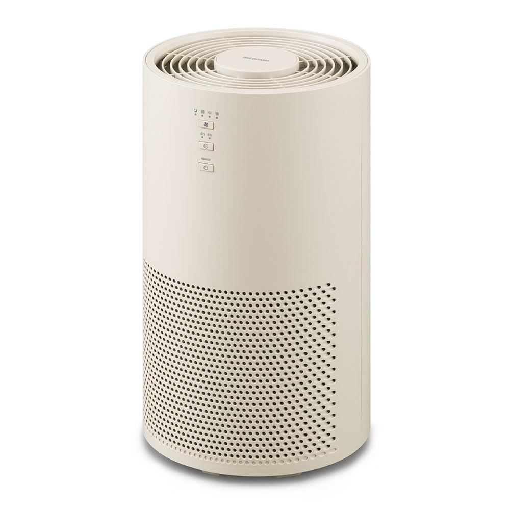 

Iris Ohyama Air 16 Tatami Dust Energy Allergy Sleep Timer Beige Purifier, Mats, Small, Deodorizing, Dezinfecting, Deodorizing, Dust, Pollen, бежевий