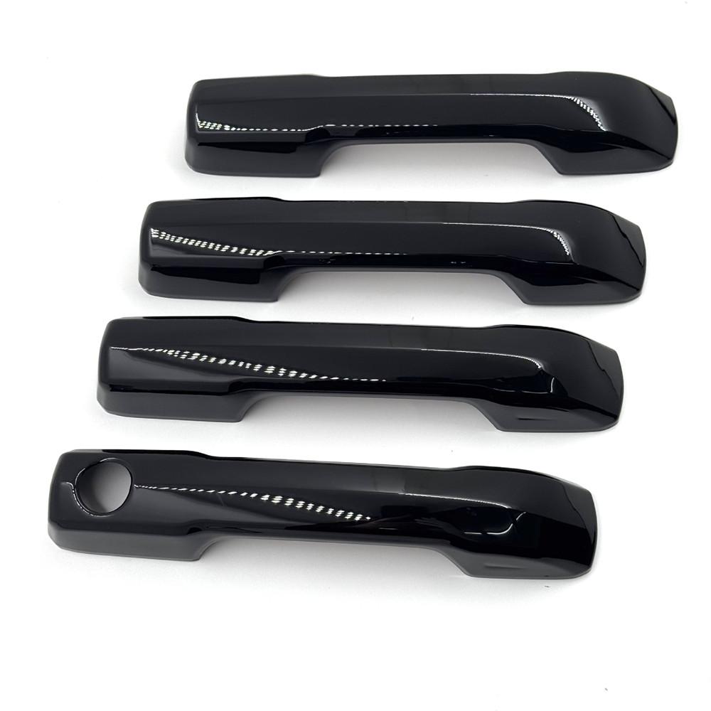 4PCS For Toyota Tundra   2024 2025 Car Door Handle Cover Exterior Moulding Trim Overlay Stciker Protector Accessories