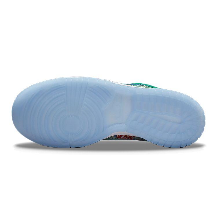 Nike Dunk Low GS Foam Finger Kids Sneakers Green Stadium-Green White DZ5299-300